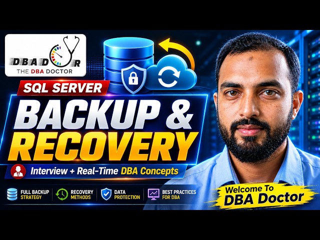 SQL Server DBA Interview Q&A Series – Backup & Recovery in hindi