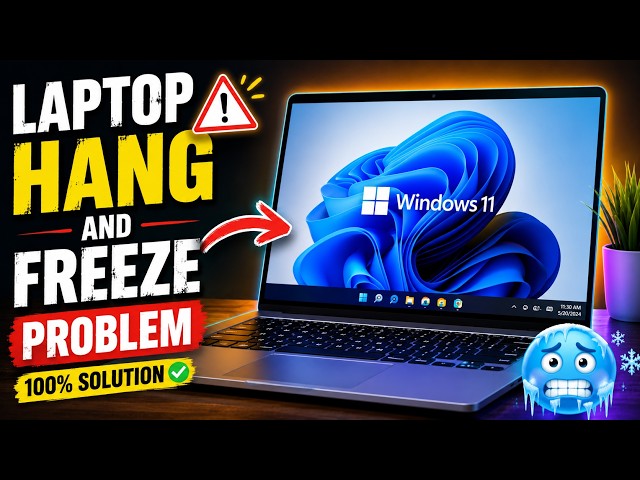 Laptop hang and freeze problem | System hang problem Windows 11