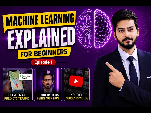 Machine Learning Explained for Beginners |  How Models Actually Learn — Episode 1