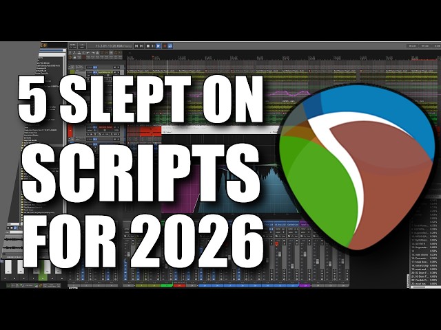 5 Slept On Scripts for 2026 in Reaper!