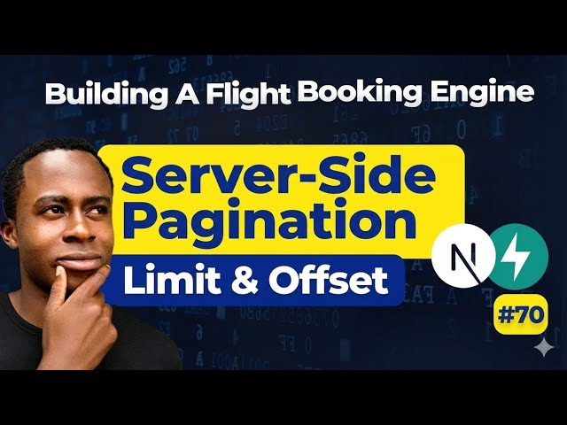 Pagination Logic| FastAPI + Next.js | Flight Booking Engine | Day 70