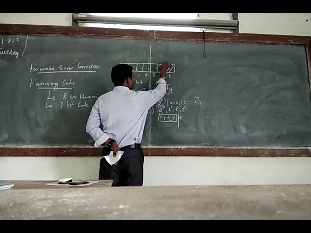 Computer Networks: Forward Error Detection and Correction Using Hamming Distance