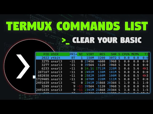 Most Useful Termux Commands | By Technolex