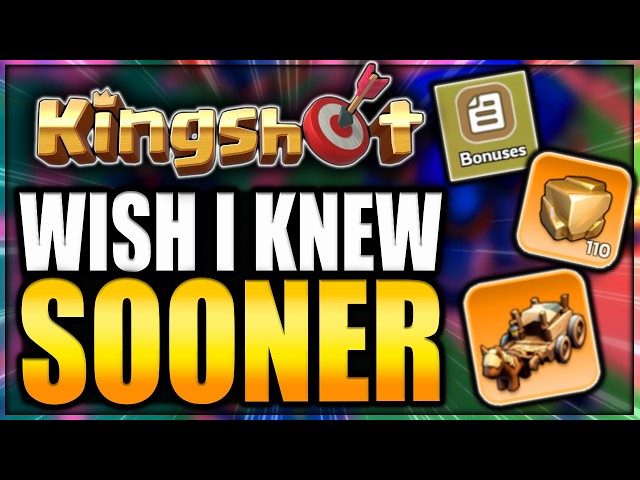 KINGSHOT TIPS I WISH I KNEW SOONER