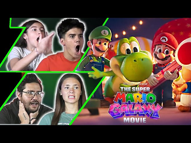 The Super Mario Galaxy Movie - Official Yoshi First Look Trailer REACTION!