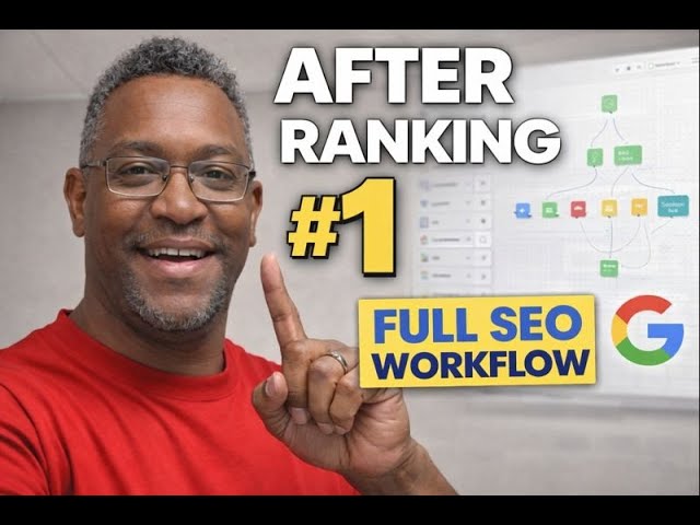 LIVE - What We Do AFTER Ranking #1 on Google (Full SEO Workflow)