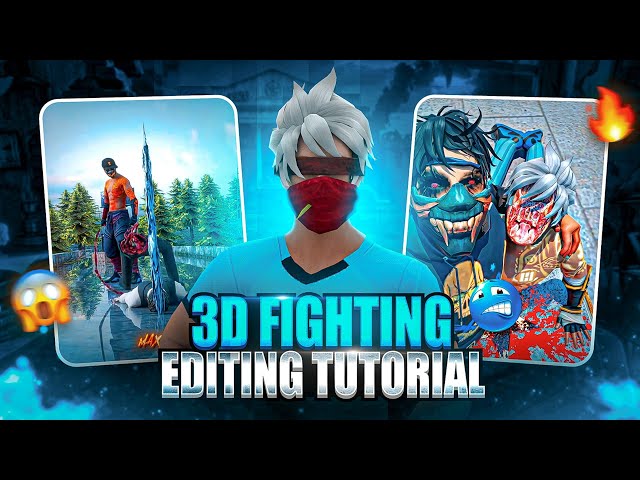 Free Fire 3D Fighting Reels Editing Tutorial 🔥 | Free fire 3d Animation Shorts Editing Tutorial 🤯