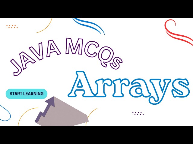 Java Arrays MCQs | Important Interview & Placement Questions 🔥