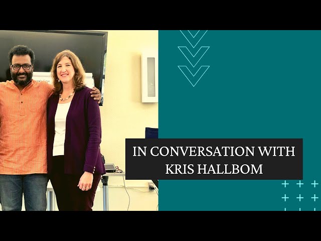 In conversation with Kris Hallbom