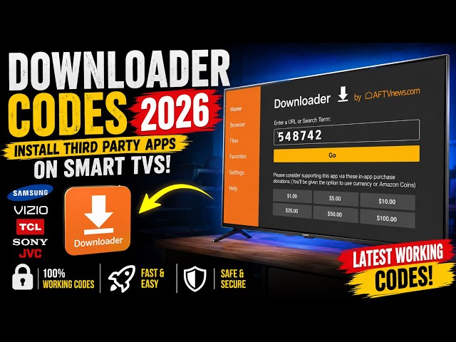 NEW Downloader Codes 2026