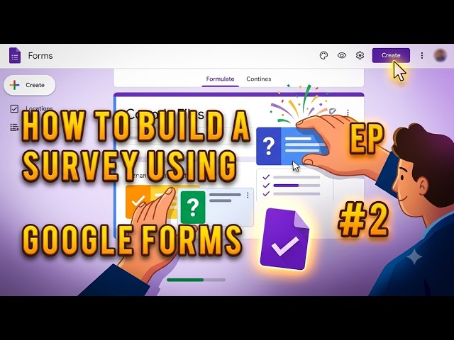 Computer Basics #2 | How to create a survey with Google Forms