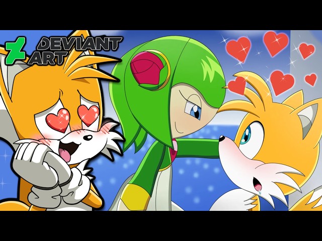 Tails gets RIZZED! | Tails and Cosmo VS DeviantArt