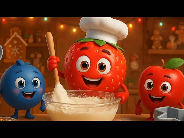 Apple Preparing for Christmas Eve Merry Sensory Christmas 🎄🍉 Joyful Squishies & Toys