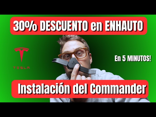 Install the COMMANDER in 5 easy minutes!!! #tesla #enhauto