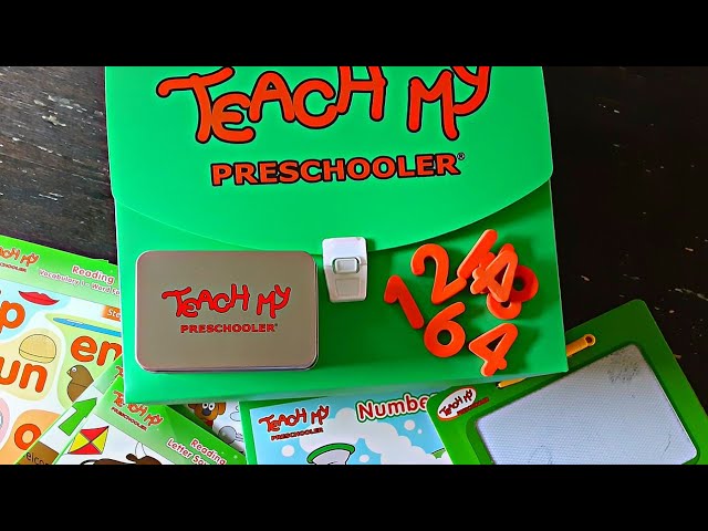FUN Preschool Activities | Teach My Preschooler All in One Learning Kit Review