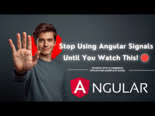 Stop Using Angular Signals Until You Watch This! 🛑 | Complete guide for Angular Signals