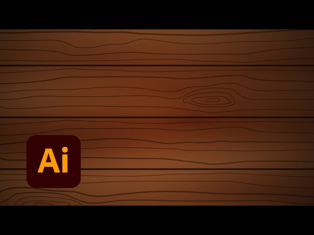 Illustrator Tutorial | How to Create Wooden Floor Background