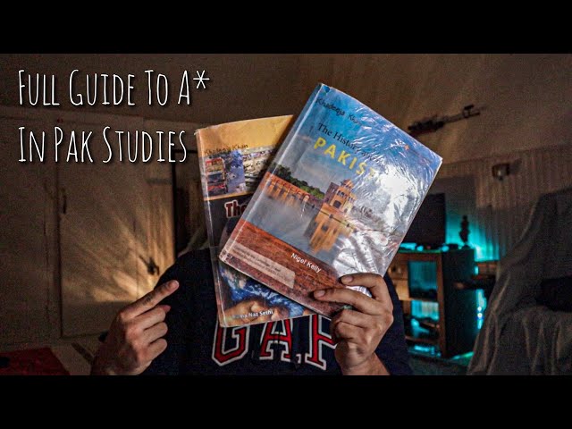 Full Guide To Score A* in CAIE O-Levels Pak Studies (2059)