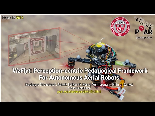 VizFlyt : Perception-centric Pedagogical Framework For Autonomous Aerial Robots (IEEE ICRA 2025)