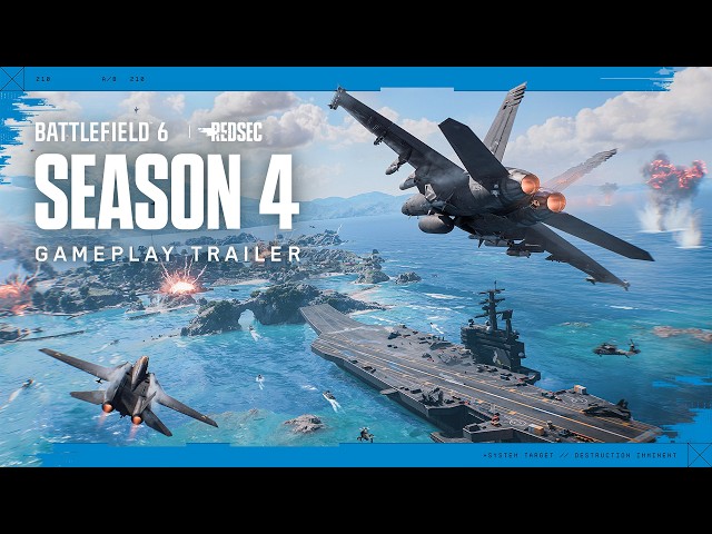 Battlefield 6 Season 4 Naval Official Gameplay Trailer