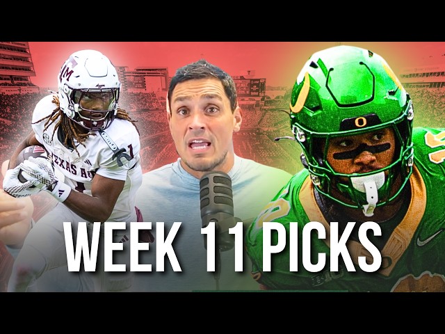CFB Week 11 PICKS | College Football Playoff RANKINGS REACTION