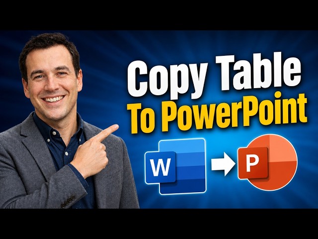 How To Copy Table From Microsoft Word To PowerPoint [2026 Guide]