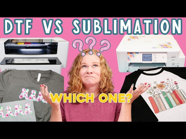 DTF vs Sublimation: The Honest Comparison Every Crafter Needs to See