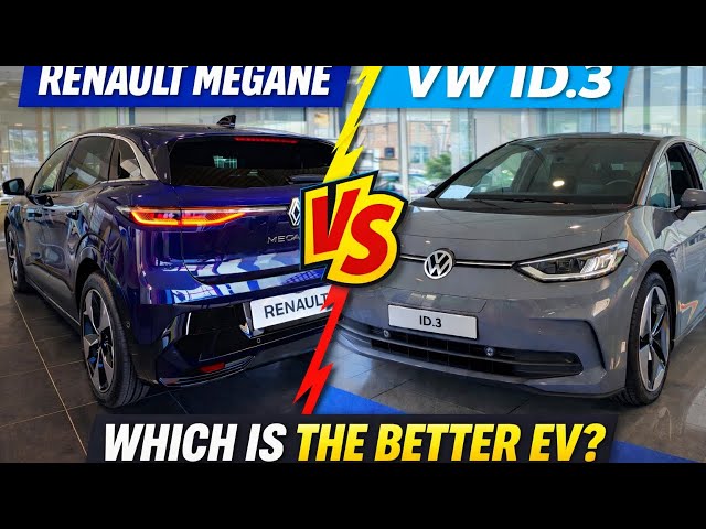 Renault Megane E-Tech vs VW ID.3 — Real-World Electric Hatchback Comparison 