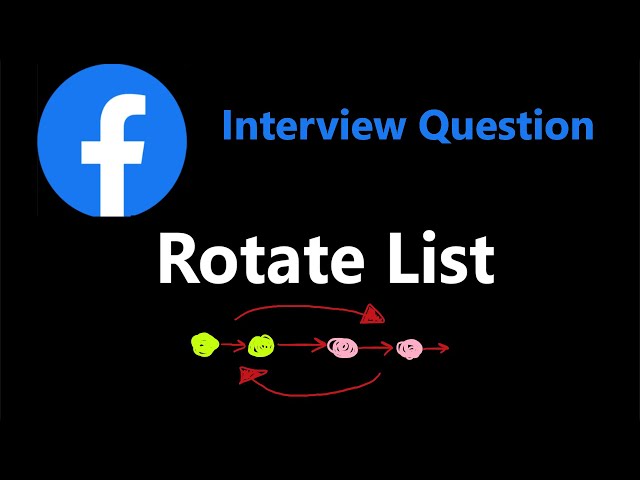 Rotate List - Linked List - Leetcode 61 - Python