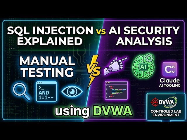 SQL Injection Explained Manual Testing vs  AI Security Analysis using DVWA