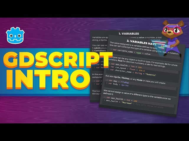 Intro to GDScript for Programming Beginners