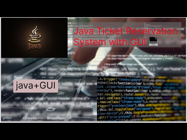 Java Ticket Reservation System with GUI 💻 | Dynamic Booking, Undo, Cancel using JTable & Stack
