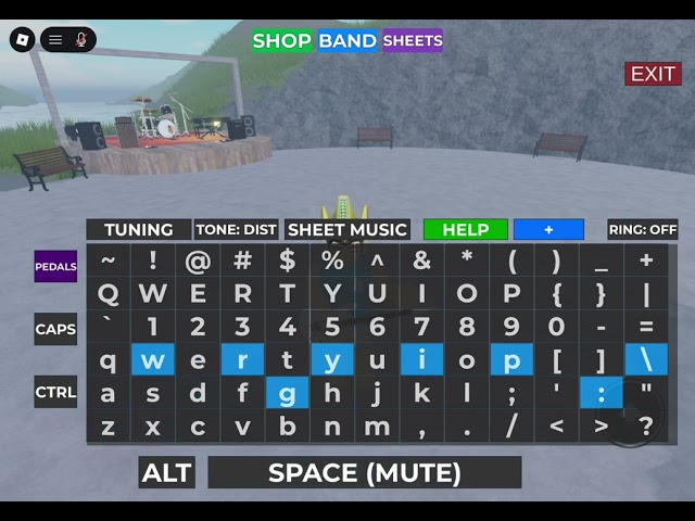 Roblox Virtual Band - Master Of Puppets with solo