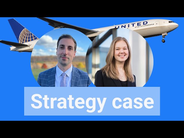 Strategy consulting case interview: Airline satisfaction drop (w/ BCG & EY Consultants)