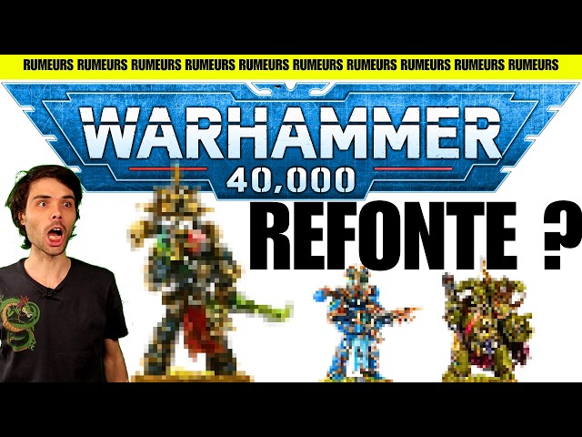 WARHAMMER 40K RUMORS! FIRST YEAR ARMIES AND CONCERNING OVERHAULS?!