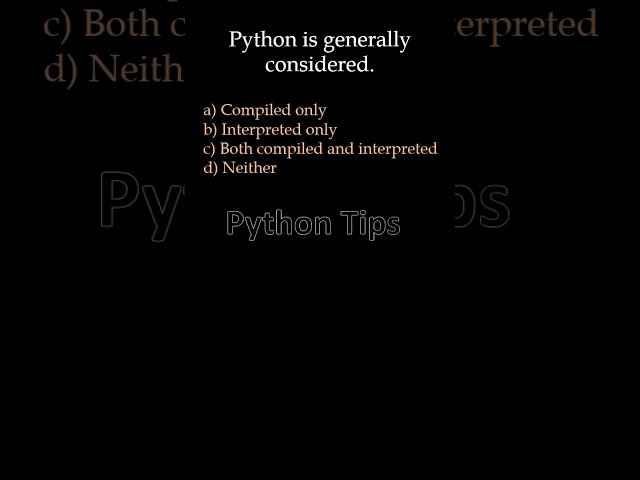 Python Q&A series(Q53) | Python Interview Prep #shorts