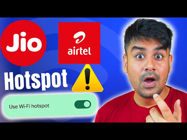Jio, Airtel, Vi - Hotspot Blocked? Here's The Truth
