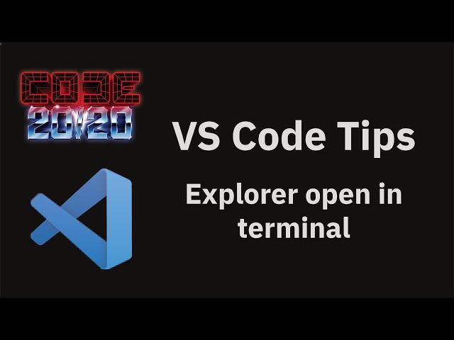 VS Code tips — Open a file from the explorer in the terminal