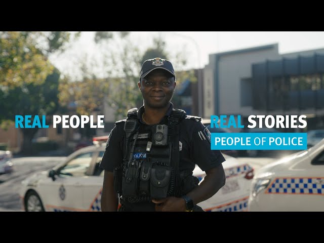 Meet Senior Constable Steve Omotosho - QPS People of Police