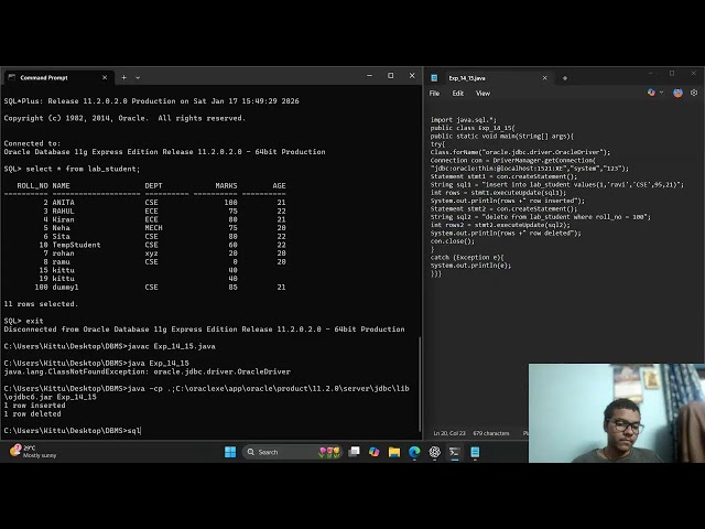 Day 9 DBMS final stretch