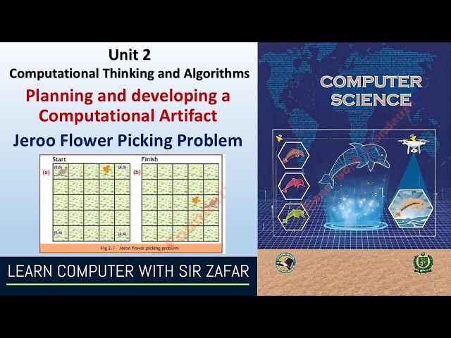 Planning and developing a Computational Artifact: Jeroo Flower Picking Problem | XI Computer Science