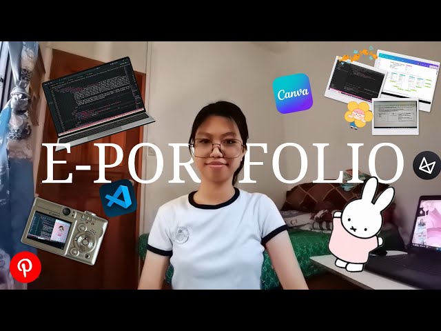 My Simple E-Portfolio Website | OOP Project✨🤍