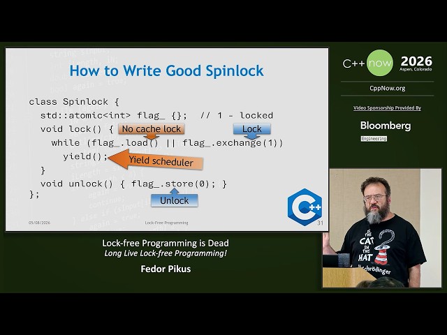 Lock-free Programming is Dead - Long Live Lock-free Programming! - Fedor G Pikus - C++Now 2026
