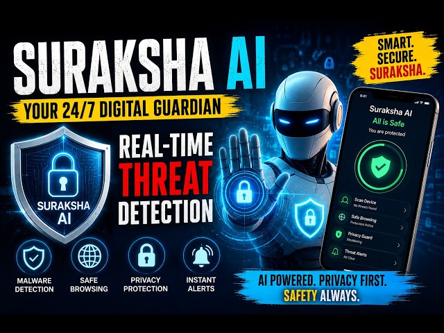 SurakshaAI — Security & Reliability Testing Platform for AI Agents | OOSC 4.0 Demo