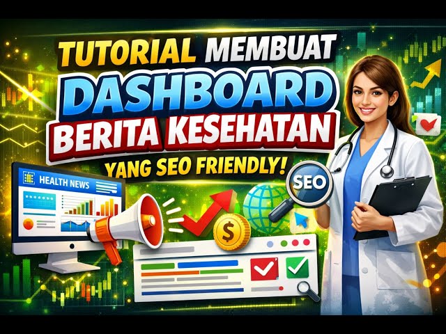 Tutorial Membuat Dashboard Berita Kesehatan yang SEO Friendly