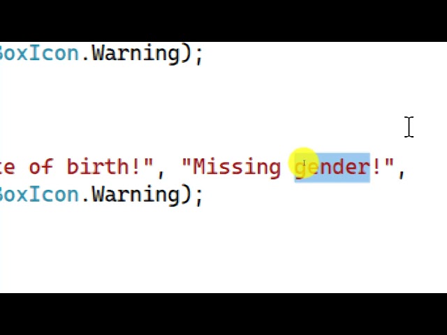 #C#.NET Framework how to validation data | Part 13