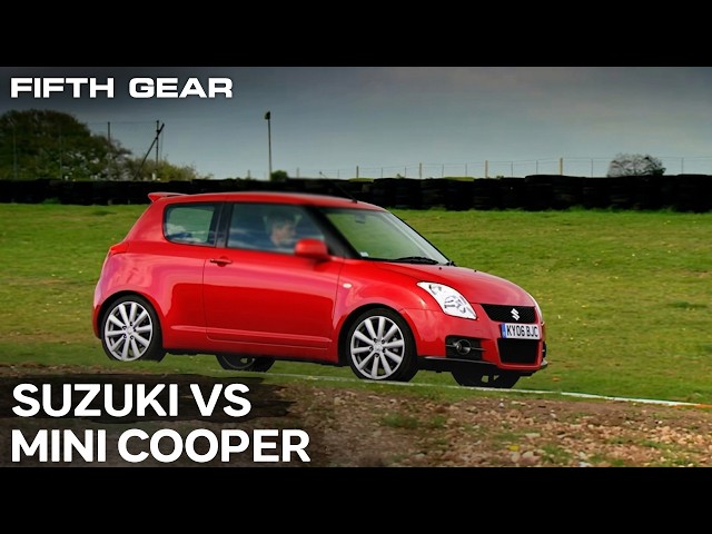 Can the Suzuki Swift Sport Outrun a Mini Cooper? | Fifth Gear