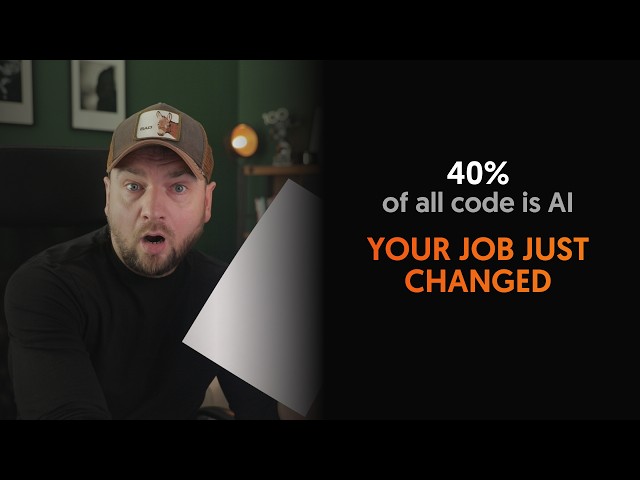 AI Now Writes 40% of All Code. Dev Job Has Changed.