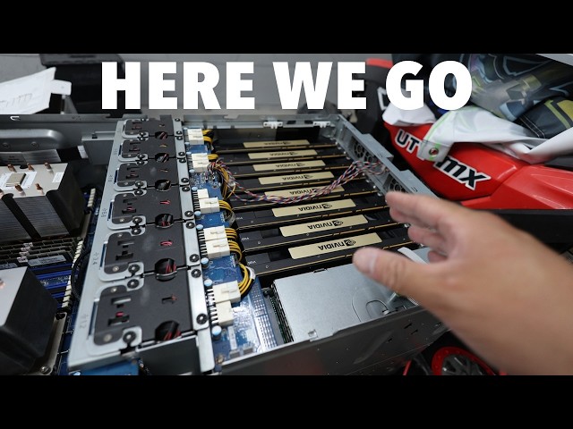 I bought 8x Tesla V100 GPUs for Ai... Then THIS Happened