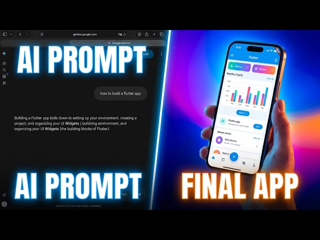I Asked Gemini AI to Build a Flutter App